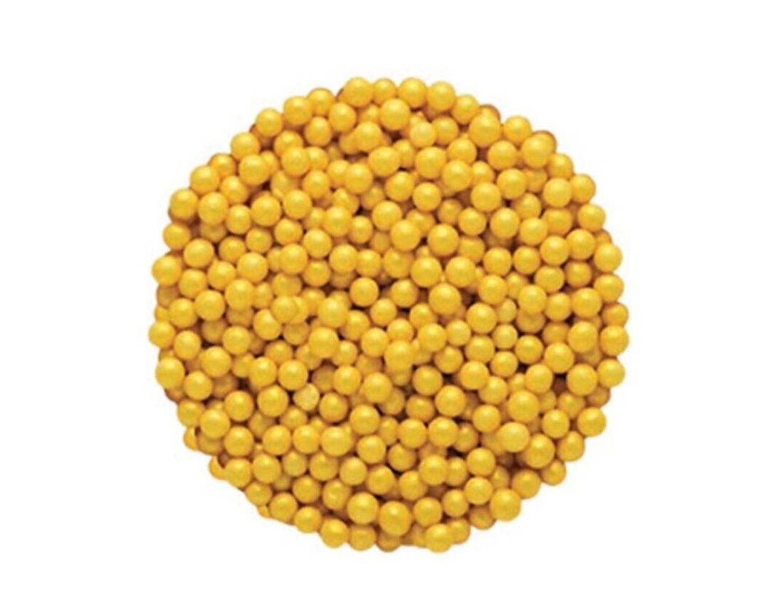 Gold 4 mm Boncuk Sprinkles 45gr