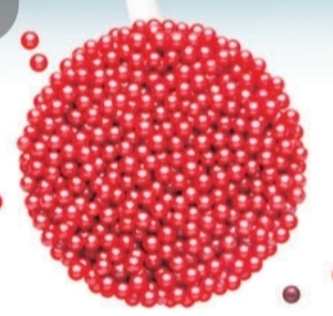 Dr Gusto Kirmızı Boncuk Şeker 90 Gr 4 mm