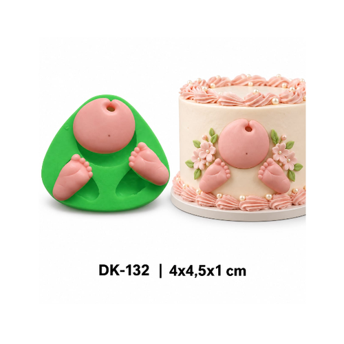 DK-132 Bebek Ayak ve G�vde Silikon Kal�b� - DK-132