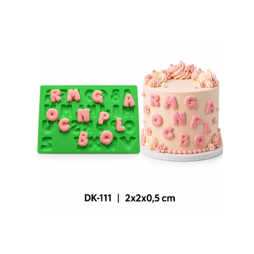 DK-111 Mini Harf Silikon Kal�b� - DK-111