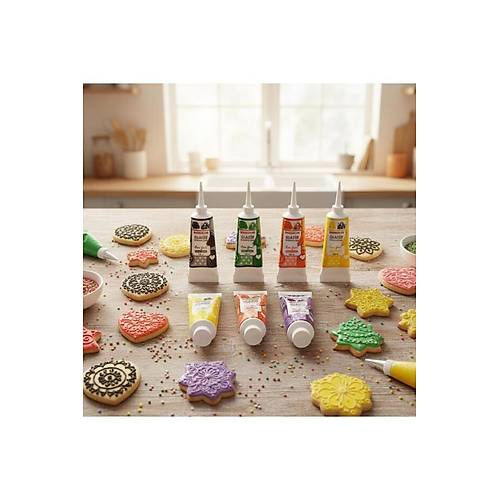 Glaz�r T�p Pembe 40 Gr � Pasta ve Kurabiye Dekor Glaze