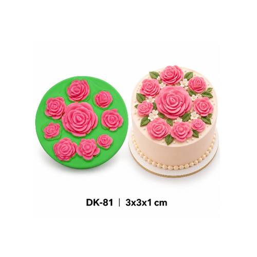 Mini G�l Seti Silikon Kal�b� - DK-81
