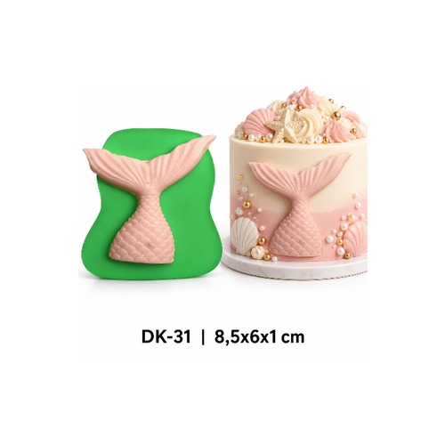 K���k Deniz K�z� Kuyru�u Silikon Kal�b� - DK-31