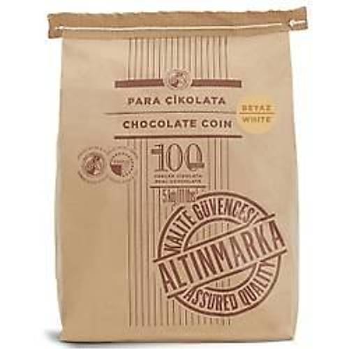 Alt�nmarka Beyaz Pul �ikolata 1kg