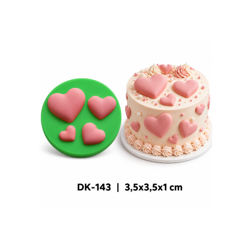 DK-143 Kalp Silikon Kal�b� - DK-143