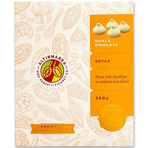 ALT131 Beyaz Damla �ikolata 250gr