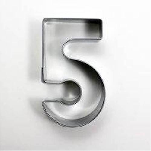5 Rakam� Metal Kurabiye Kal�b�