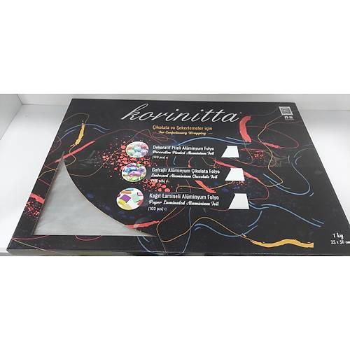 Al�minyum �ikolata Folyosu D�z g�m�� 1KG 35x50 CM 150 adet