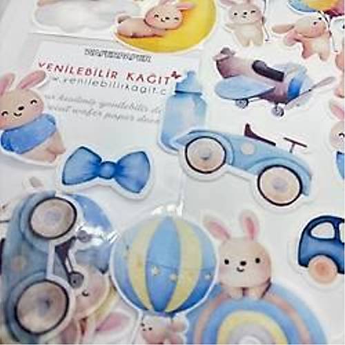 Yenilebilir Kat Hazr Kesilmi Baby Boy Tema