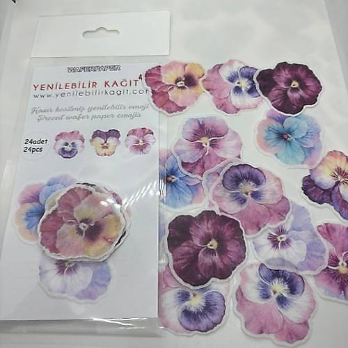 Yenilebilir Kat Hazr Kesim iekler