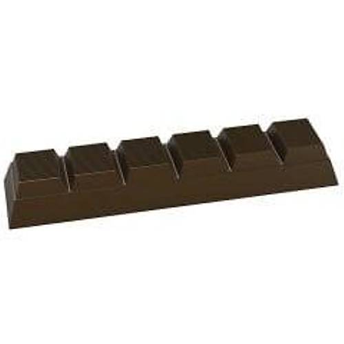 6-Piece Break Up Bar Chocolate Mould No: 15