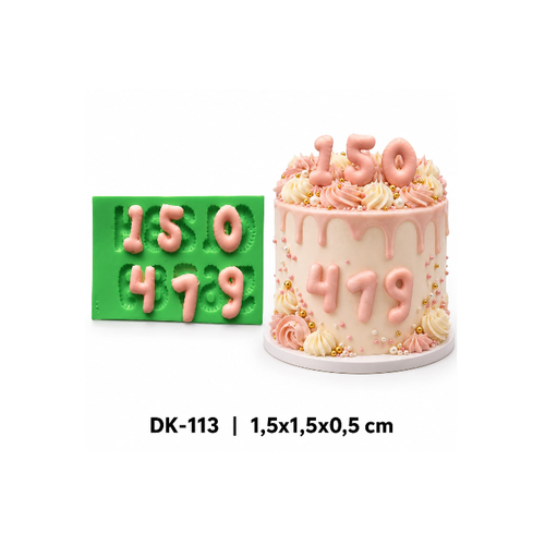 DK-113 B�y�k Rakam Silikon Kal�b� - DK-113