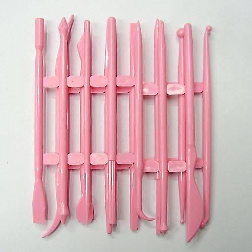14 Par�a Plastik Marzipan ��leme Seti