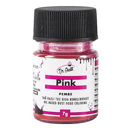 Dr.Gusto Ya Bazl Toz Boya 7gr - Pembe