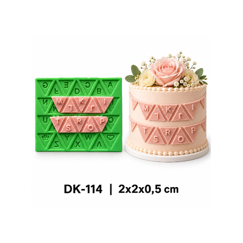 DK-114 ��gen Harf Silikon Kal�b� - DK-114