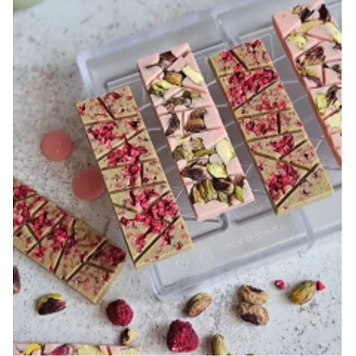 Break Up Bar With Texture Chocolate Mould No: 472