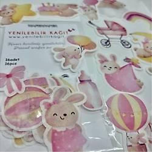 Yenilebilir Kat Hazr Kesilmi Baby Girl Tema