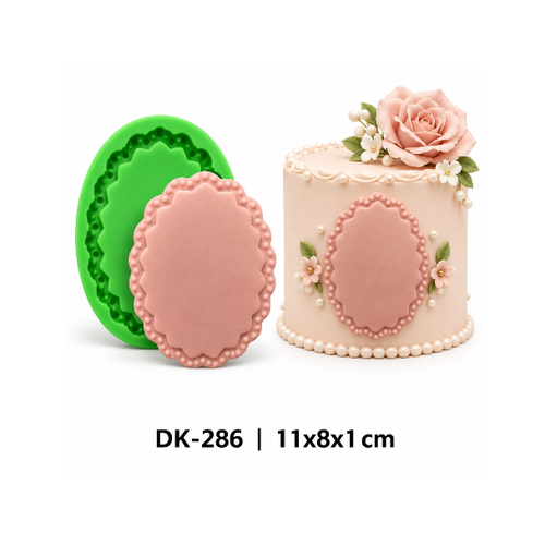 Oval Etiket Silikon Kal�b� - DK-286