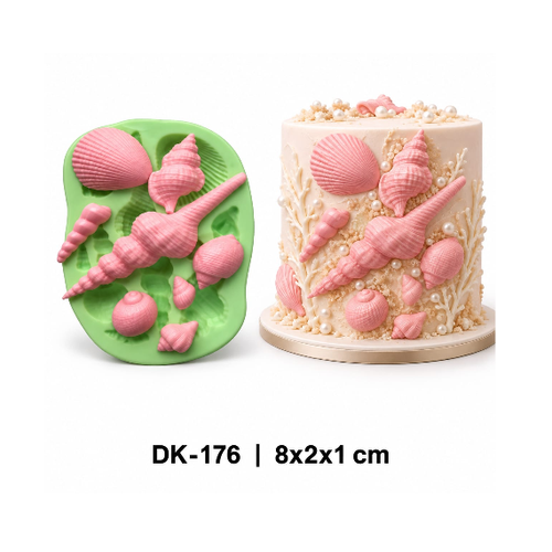 DK-176 Deniz Kabu�u Seti Silikon Kal�b� - DK-176