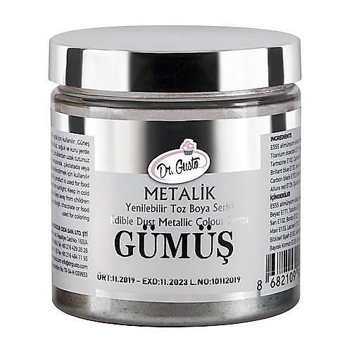Dr.Gusto Yenilebilir Metalik Toz Boya 50gr - Gm