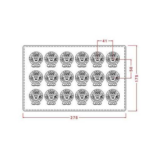 Sheep  Chocolate Mould   No: 424
