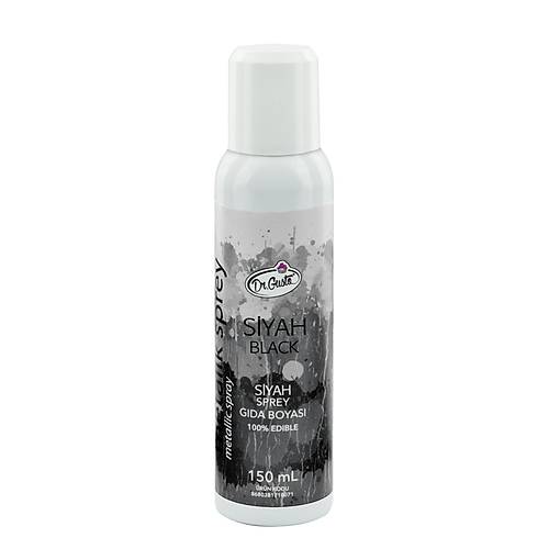 Dr Gusto Metalik Sprey Boya 150 ml Syiah