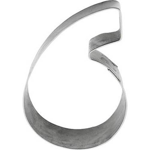 6 Rakam� Metal Kurabiye Kal�b�