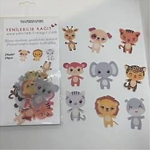 Yenilebilir Kat Hazr Kesilmi Safari Tema