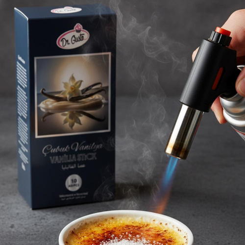 10�lu �ubuk Vanilya Vakumlu Paket � Do�al Aromal� Vanilya �ubu�u