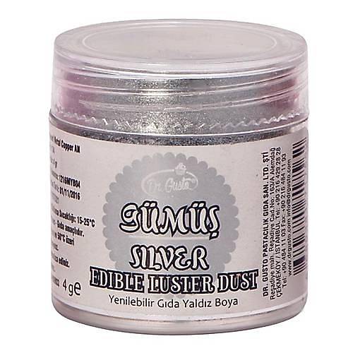 Dr.Gusto Yenilebilir Metalik Toz Boya 4gr - Gm
