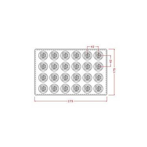 Rose Praline Mould No: 560