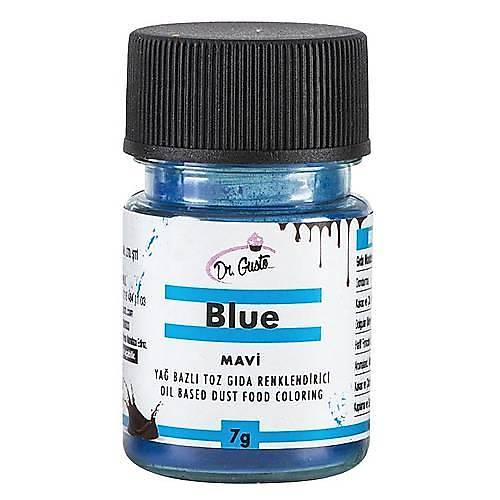 Dr.Gusto Ya Bazl Toz Boya 7gr - Mavi