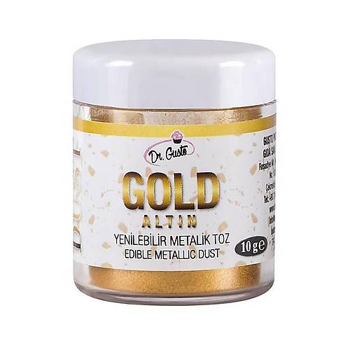 Dr.Gusto Yenilebilir Metalik Toz Boya 10 gr