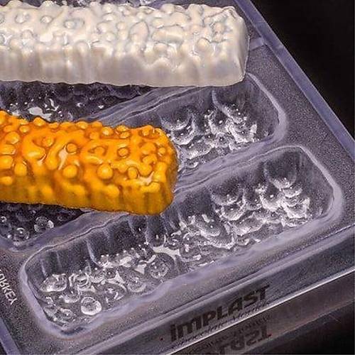 Textured  Bar Chocolate  Mould   No: 650