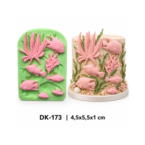 DK-173 Deniz Canl�lar� Silikon Kal�b� - DK-173