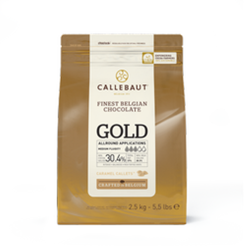 Callebaut Gold/Karamel Pul ikolata 2,5kg