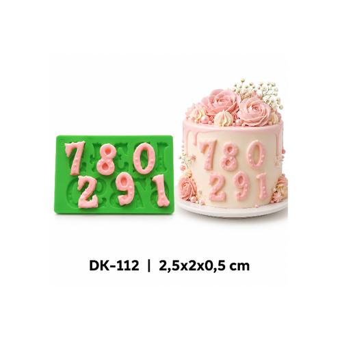 DK-112 Rakam Silikon Kal�b� - DK-112