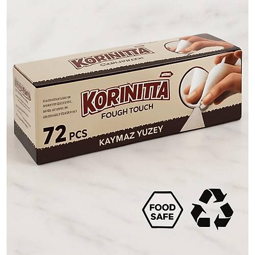 Korinitta Extra Krema S�kma Torbas� Kaymaz Y�zey 72li
