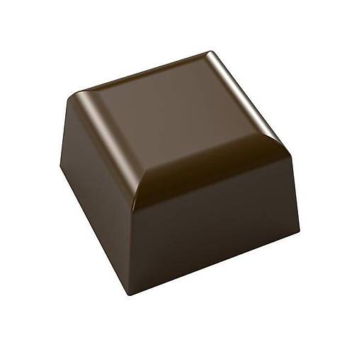 Square Praline With Slanted Sides Chocolate Mould No: 962