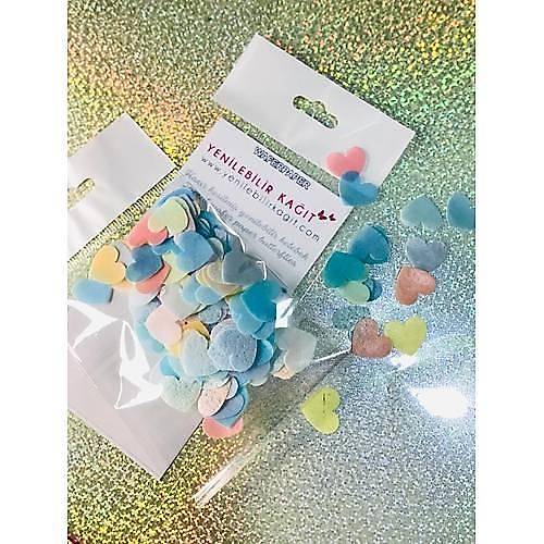 Yenilebilir Kat Hazr Kesilmi Mini Kalpler