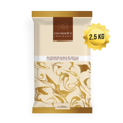 Cocomeks Konfiseri �ikolata Beyaz 2.5 KG