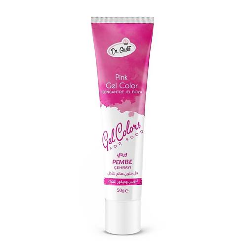 DR.GUSTO 50 GR JEL BOYA TP PEMBE