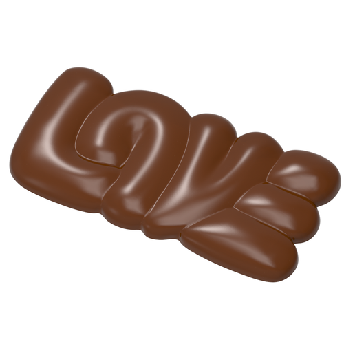 1764 - LOVE Tablet Chocolate Polycarbonate Mold