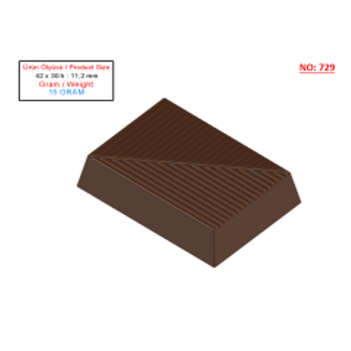Geometrik Pralin �ikolata Kal�b� - 0729