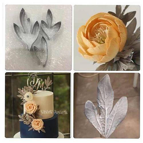 Peony (�akay�k) Yaprak Kesici Set