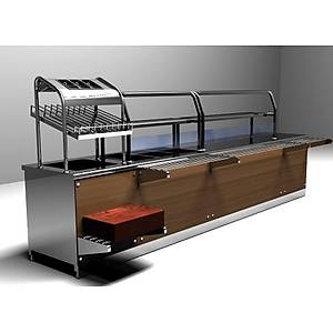 Self servis yemek tezgah�