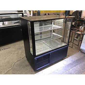 Kebap Dolab� �n Lacivert Ah�ap Dekorlu