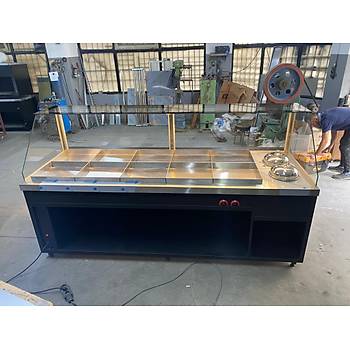 Yemek Ve �orba Tezgah� 10+2 Sulu Sistem