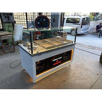 Yemek ve �orba Tezgah� 6+2 Sulu Sistem