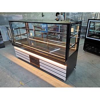 Ya� Pasta Tatl� Dolabo 200 Cm Beyaz �erit